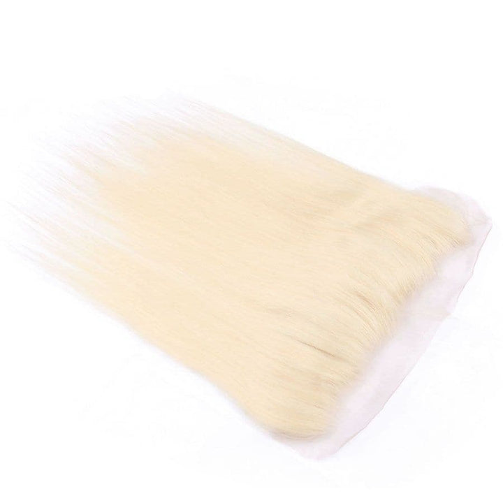 #613 Blonde Straight Brazilian Hair 13x4 Lace Frontal LLB01-#613