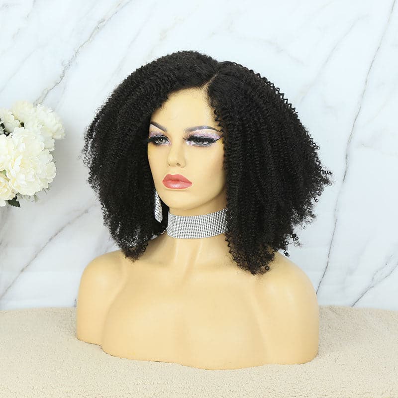 Uche - Afro Kinky Curly HD Lace 5X5 Lace Closure Wig