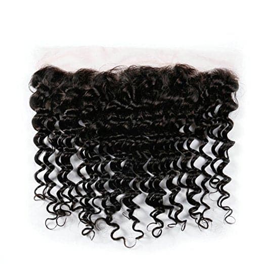 Deep Wave Brazilian Hair Bundles with HD Lace 13×4 Lace Frontal PLP05