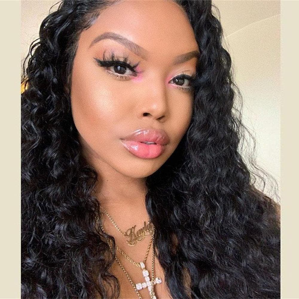Curly 13x6 Lace Front Wig AC07