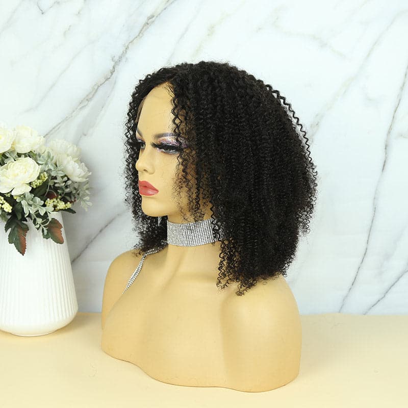 Joie - Kinky Curly HD Lace 5X5 Lace Closure Wig