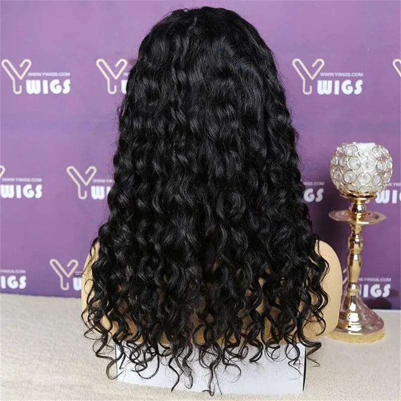 Loose Deep Human Hair 13x6 Lace Frontal Wig AFS63