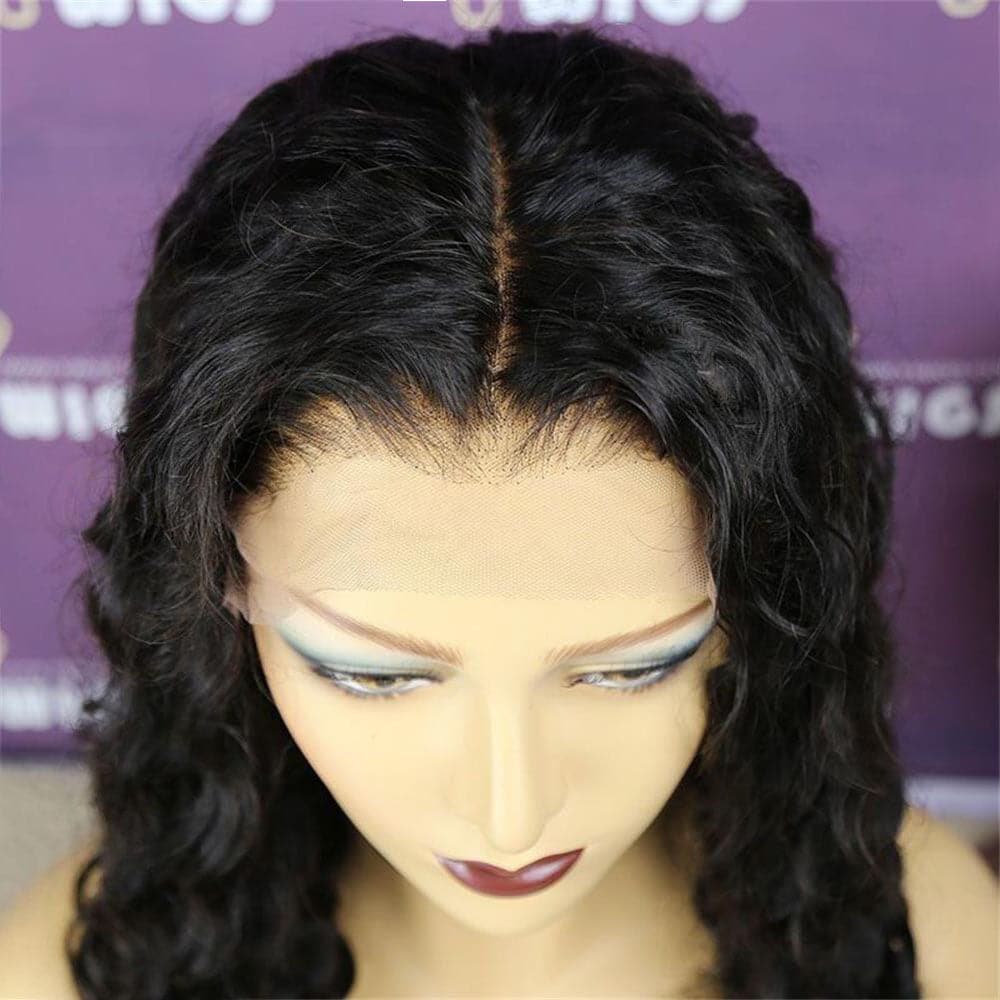 Loose Deep Human Hair 13x6 Lace Frontal Wig AFS63