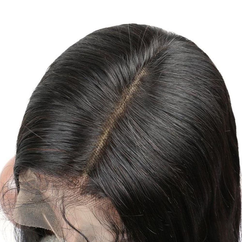Straight Human Hair 13x6 Lace Front Wig A61