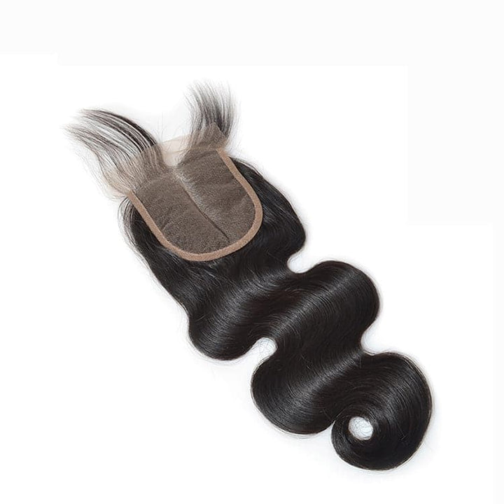 Natural Color Brazilian Hair Body Wave HD 6X6 Lace Closure BS34