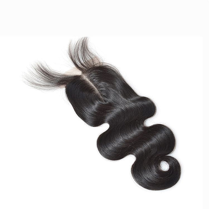 Natural Color Brazilian Hair Body Wave HD 6X6 Lace Closure BS34