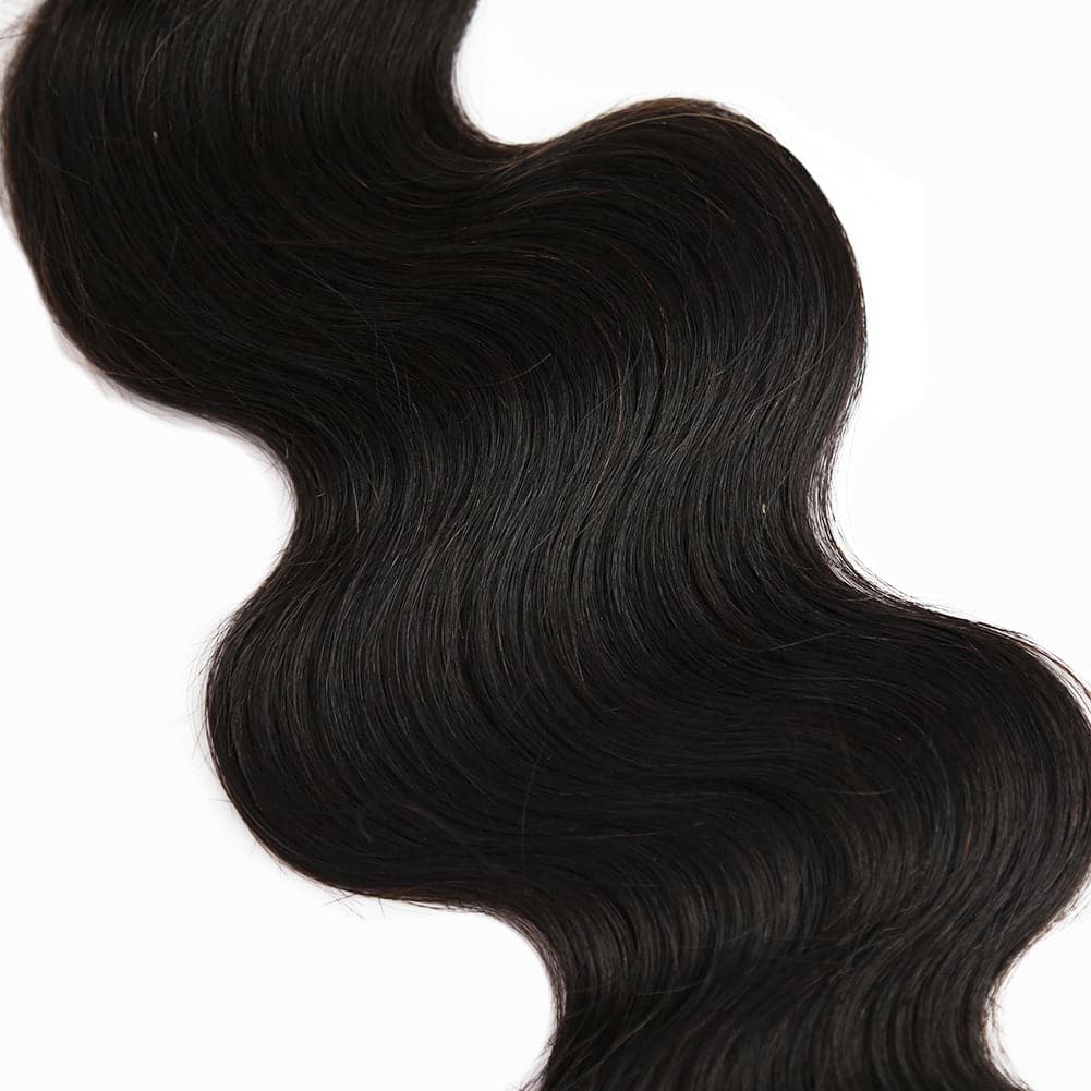 Body Wave Human Hair Bundles Natural Color