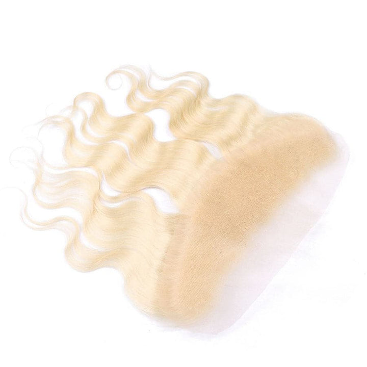 #613 Blonde Body Wave Brazilian Hair 13x4 Lace Frontal LLB04-#613