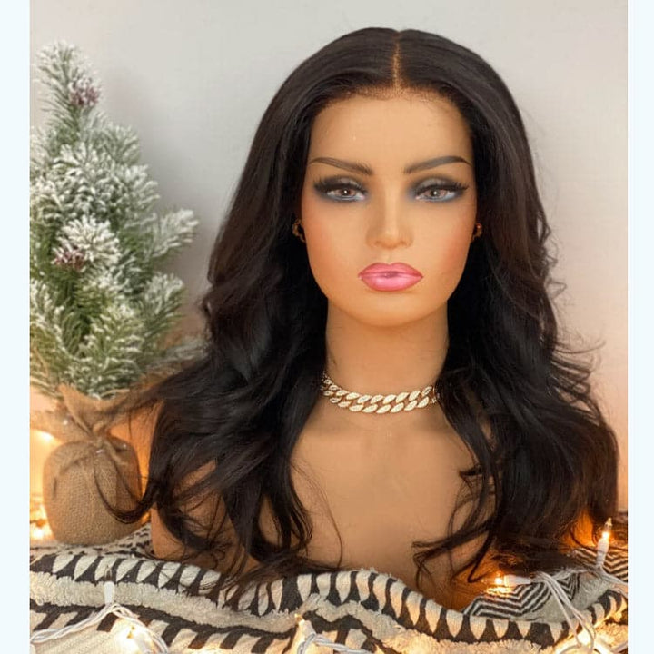 Megan Human Hair Body Wave 4x4 Lace Closure Wig