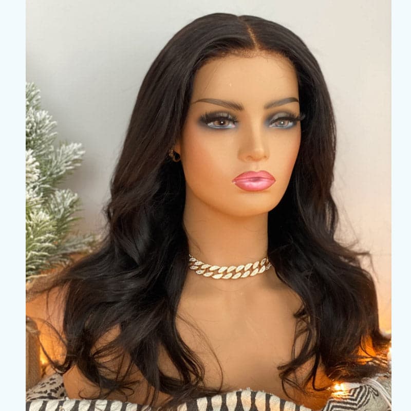 Megan Human Hair Body Wave 4x4 Lace Closure Wig