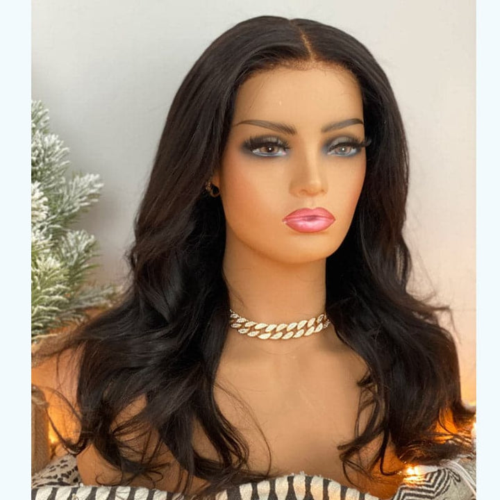 Megan Human Hair Body Wave 4x4 Lace Closure Wig