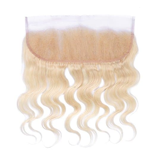 #613 Blonde Body Wave Brazilian Hair Bundles with HD Lace 13x4 Lace Frontal