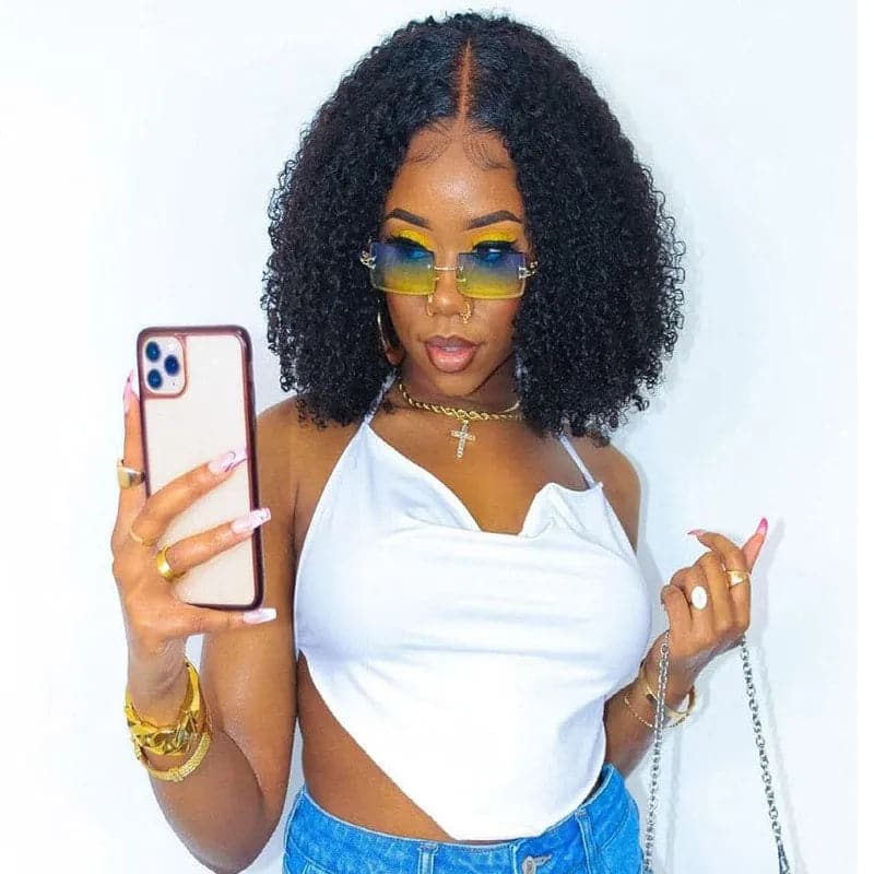 Teni  - Brazilian Multi-Texture Curly 5X5 Lace Closure Wig