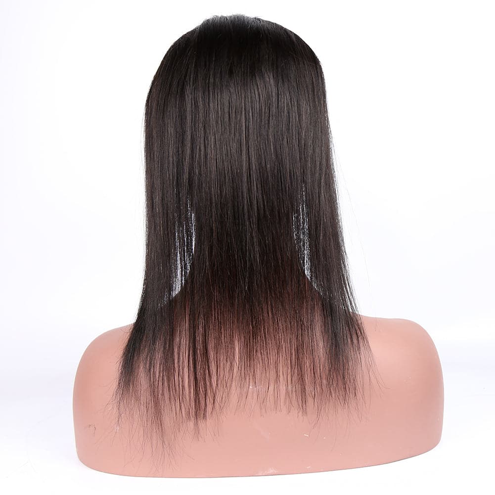 Natural Color Brazilian Hair Straight HD 6X6 Lace Closure BS01